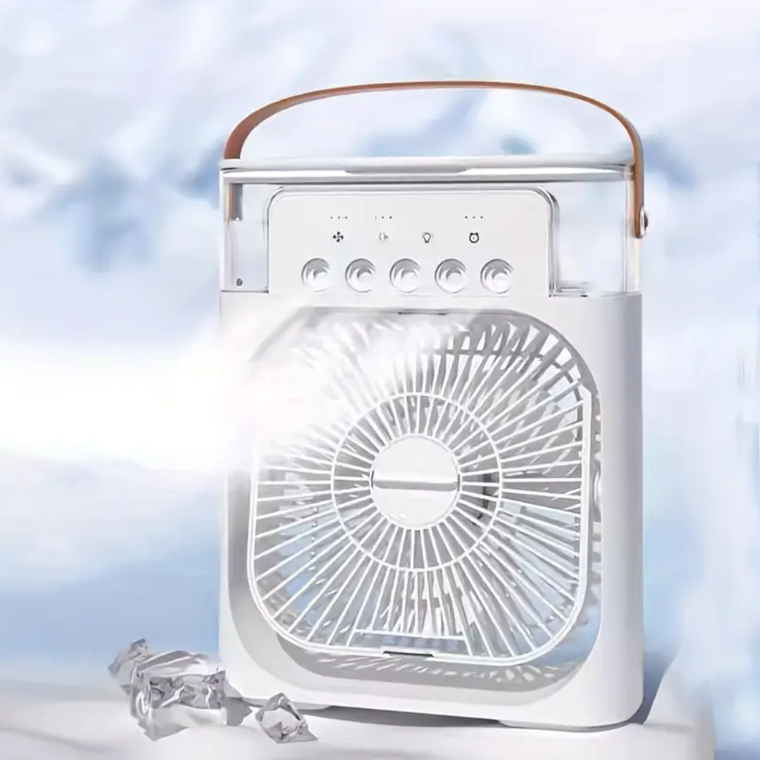Ventilador + Humidificador: 2 en 1