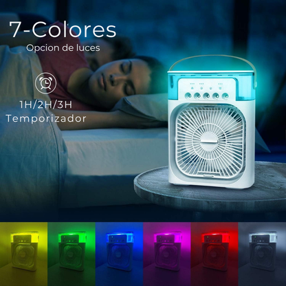 Ventilador + Humidificador: 2 en 1